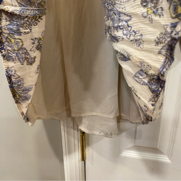 Free People Lucky Loosey Dress Honeysuckle Combo Floral Tunic Boho Small Womens - Picture 9 of 15